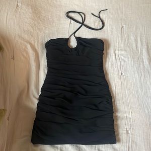 NWOT Black Zara Mini Dress